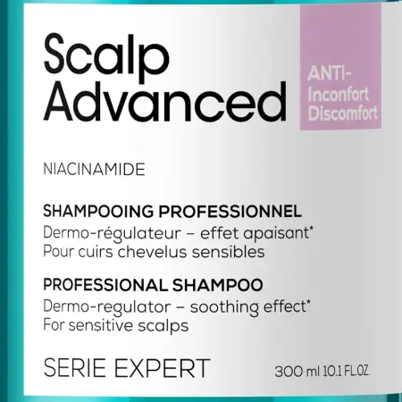 L OREAL PROFESSIONNEL Шампунь регулирующий баланс чувствительной кожи головы / SCALP ADVANCED 300 мл - 4