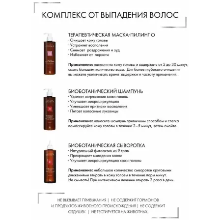 SIM SENSITIVE Комплекс от выпадения волос макси / System 4 3х500 мл - 2