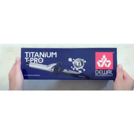 DEWAL PROFESSIONAL Плойка для волос TitaniumT Pro 25 мм 40 Вт - 7