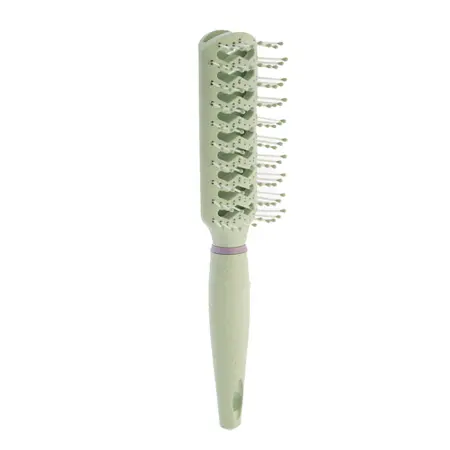 DEWAL BEAUTY Щетка Мятное мороженое продувная с нейлоновым штифтом, прямоугольная - 2