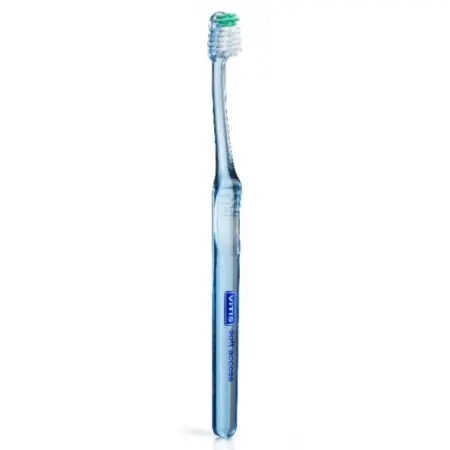 DENTAID Щётка зубная в твердой упаковке Vitis Soft/souple Access + Зубная паста Vitis Gingival 15 мл - 7