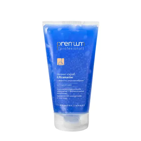 PREMIUM Пилинг-скраб с эффектом микродермабразии / Ultramarine Professional 150 мл - 1