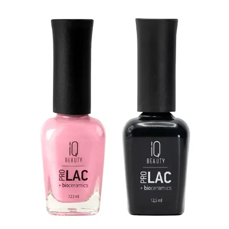 IQ BEAUTY 136 лак для ногтей укрепляющий с биокерамикой / Nail Polish PROLAC+bioceramics 12,5 мл - 3