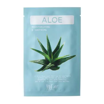 Маска для лица с экстрактом алоэ / YU.R ME Aloe Sheet Mask 25 гр