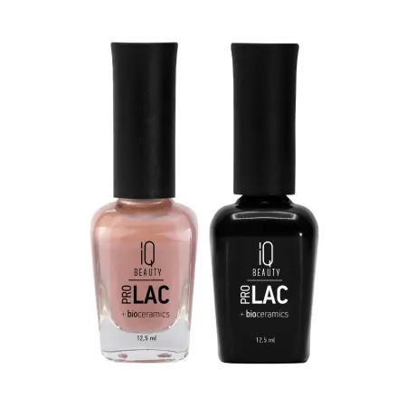 IQ BEAUTY 008 лак для ногтей укрепляющий с биокерамикой / Nail polish PROLAC + bioceramics 12.5 мл - 4