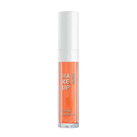 MAKE UP FACTORY Блеск-масло для губ, 30 прекрасный апельсин / Glowy Lip Serum 4,5 мл - 1