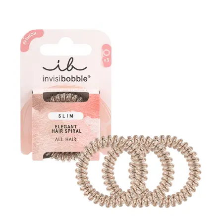 INVISIBOBBLE Резинка-браслет для волос, в картоне / invisibobble SLIM Bronze Me Pretty - 1