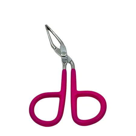 NOELL ART Professional Пинцет-ножницы для бровей фуксия - 1
