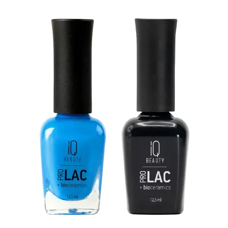 IQ BEAUTY 132 лак для ногтей укрепляющий с биокерамикой / Nail Polish PROLAC+bioceramics 12,5 мл - 3