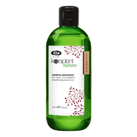 LISAP MILANO Шампунь против выпадения волос с экстрактом женьшеня / Keraplant Nature Anti-Hair Loss Shampoo 1000 мл - 1