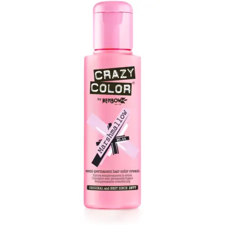 CRAZY COLOR Краска для волос, нежное суфле / Crazy Color Marshmallow 100 мл - 2