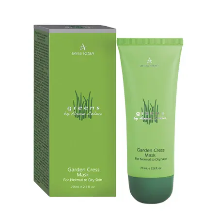 ANNA LOTAN Маска Кресс-салат / Garden Cress Anti Stress Mask GREENS 70 мл - 2