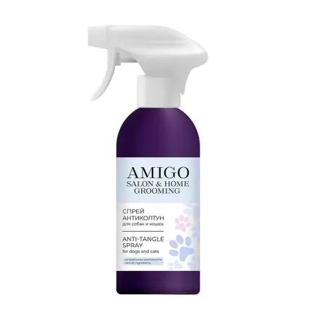 AMIGO Спрей-антиколтун для собак и кошек / AMIGO 300 мл - 1