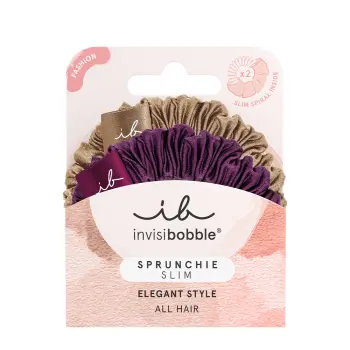 Резинка-браслет для волос / invisibobble SPRUNCHIE SLIM The Snuggle is Real (в картоне)