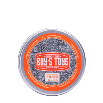 Помада для укладки волос сильной фиксации со средним уровнем блеска / Boy s Toys Кастом Pomade 40 мл
