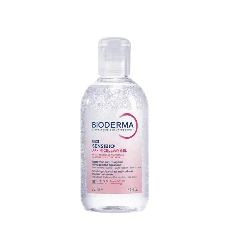 BIODERMA Гель мицеллярный очищающий для кожи с покраснениями / Sensibio AR+ 250 мл - 1