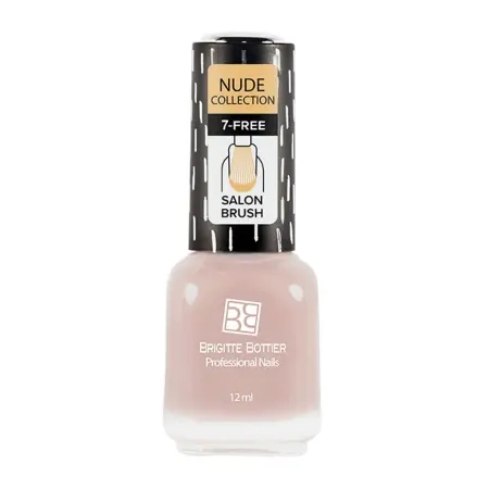 BRIGITTE BOTTIER 186 лак для ногтей, пудровый / Nude Collection 12 мл - 1