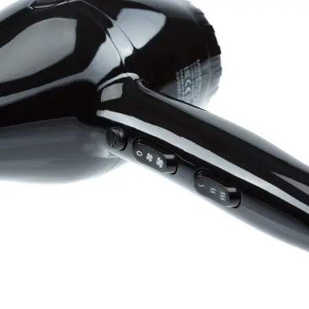 DEWAL PROFESSIONAL Фен черный ионизация 2 насадки / DEWAL PRO TORNADO - 3