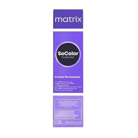 MATRIX 506BC краситель перманентный аммиачный, темный блондин коричнево-медный / SoColor Pre-Bonded 90 мл - 3