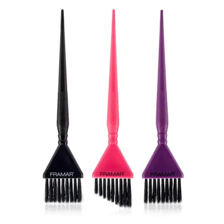 FRAMAR Кисти для окрашивания / 3 Piece Color Brush 3 шт - 2
