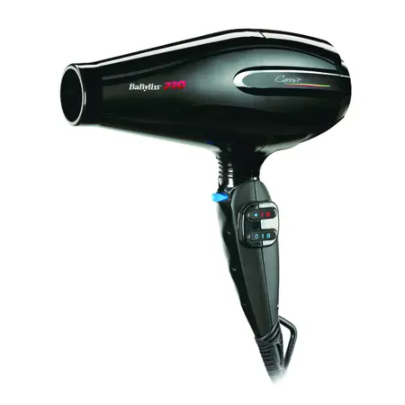 BABYLISS PRO Фен BaByliss Pro Caruso черный, ионизация, 2 насадки 2400 Вт - 2