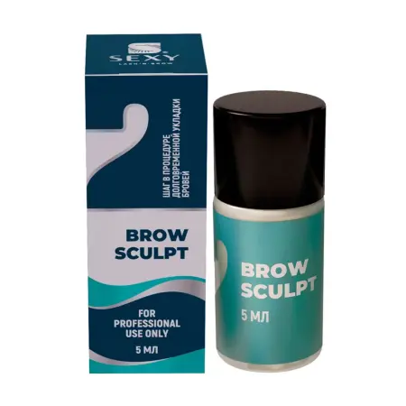 INNOVATOR COSMETICS Состав #2 для долговременной укладки бровей / BROW SCULPT 5 мл - 2