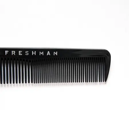 FRESHMAN Расческа-гребень компактная для моделирования и стрижки, размер М / Collection Carbon - 6