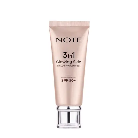 NOTE Крем увлажняющий 3в1 с тональным эффектом для сияющей кожи / 3in1 Glowing Skin Tinted Moisturizer 30 мл - 1