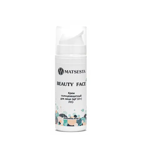 MATSESTA Крем солнцезащитный для лица SPF 50+ Pa+++ / Matsesta Beauty Face 30 мл - 3