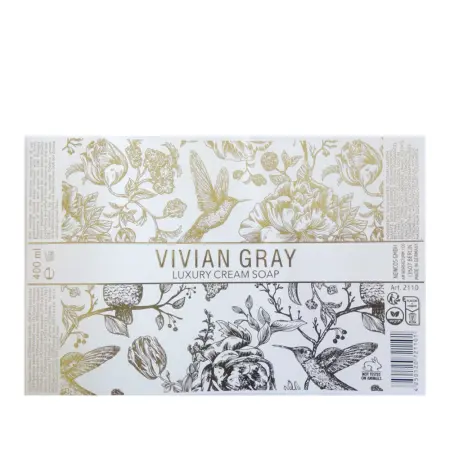 VIVIAN GRAY Крем-мыло, бархатная романтика / Vivian Gray Velvet Touch Cream Soap Velvet Romance 400 мл - 2