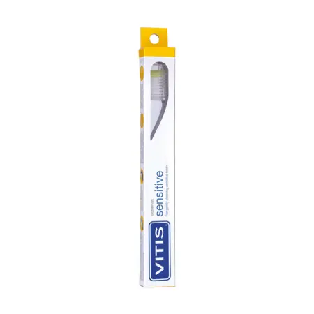 DENTAID Щётка зубная Vitis Sensitive в твердой упаковке - 1