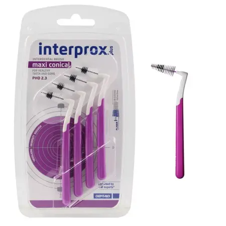 DENTAID Ершик межзубный Interprox Plus Maxi 4 шт - 2