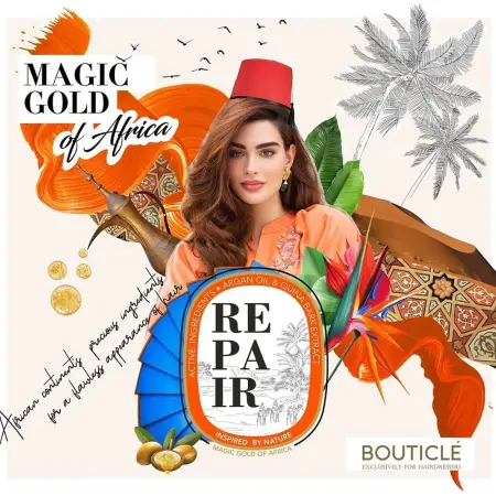 BOUTICLE Маска восстанавливающая придающая сияние / Argan Repair Illuminating Mask 250 мл - 3