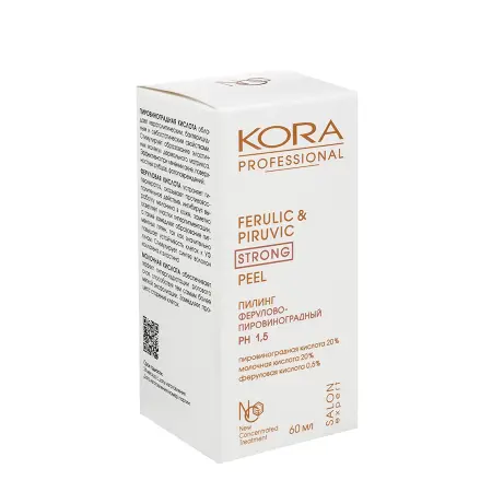KORA Пилинг ферулово-пировиноградный / KORA PROFESSIONAL 60 мл - 5