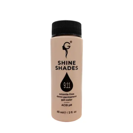 GERA Professional 9.11 гель-краситель для волос без аммиака / Shine Shades 60 мл - 2