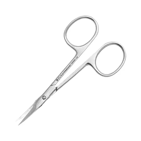 IRISK PROFESSIONAL Ножницы для кутикулы 05NK-10 матовые, ручная заточка, длина 10 см - 3