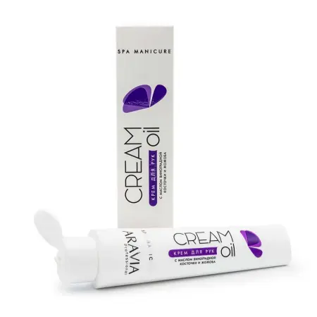 ARAVIA Professional Крем с маслом виноградной косточки и жожоба для рук / Cream Oil 100 мл - 3
