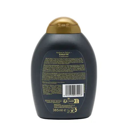 OGX Кондиционер для увлажнения и гладкости волос с маслом ореха кукуи / Hydrate+Defrizz Kukui Oil Conditioner 385 мл - 2
