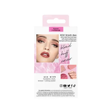REAL TECHNIQUES Набор мини-кистей для макияжа / Real Techniques Mini Brush Duo - 3