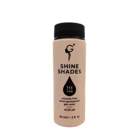 GERA Professional 7.11 гель-краситель для волос без аммиака / Shine Shades 60 мл - 2