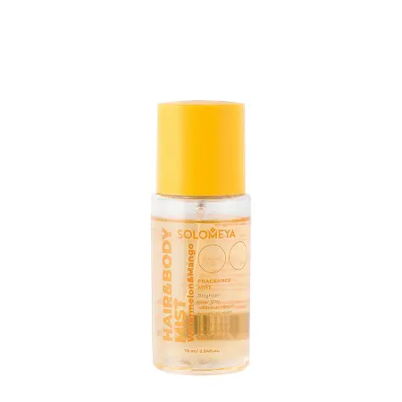 SOLOMEYA Мист парфюмированный для волос и тела Арбуз и Манго / Hair&body Fragrance mist Watermelon&Mango 75 мл - 1
