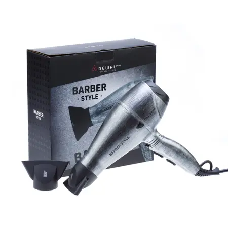 DEWAL PROFESSIONAL Фен Barber Style, ионизация, 2 насадки, 2200 Вт - 8