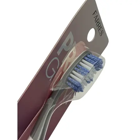 IWOU PROFESSIONAL Зубная щетка со спиралевидной щетиной серая/FARRES PRO GUM - 3