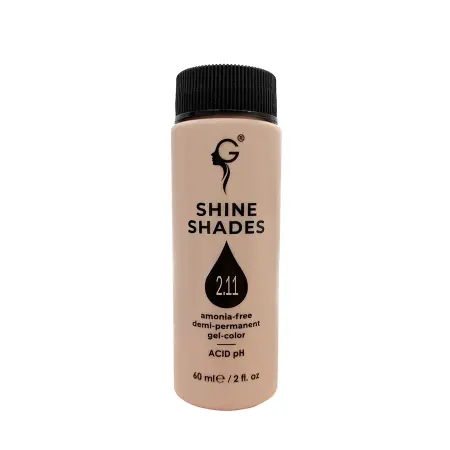 GERA Professional 2.11 гель-краситель для волос без аммиака / Shine Shades 60 мл - 2