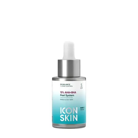 ICON SKIN Пилинг для лица 15% AHA+BHA / Re:Balance Peel System 30 мл - 1