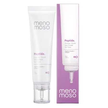 MENOMOSO Крем осветляющий для глаз с пептидами и коллагеном / Peptide Forever Youth Eye Cream For Face 50 гр - 2