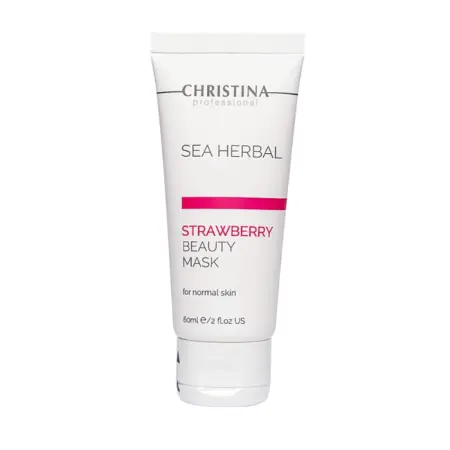 CHRISTINA Маска красоты клубничная для нормальной кожи / Sea Herbal Beauty Mask Strawberry 60 мл - 1