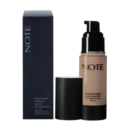 NOTE Основа тональная стойкая с матирующим эффектом 100 / MATTIFYING EXTREME WEAR FOUNDATION SPF15 30 мл - 6