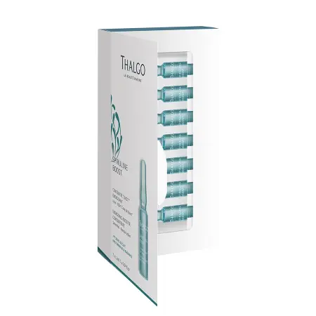 THALGO Концентрат энергизирующий для сияния и коррекции морщин / SPIRULINE BOOST 7*1,2 мл - 2