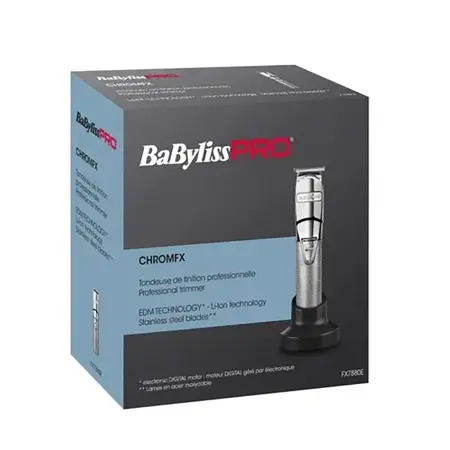 BABYLISS PRO Триммер для окантовки и дизайна BaByliss Pro ChromFX 4ARTISTS FX7880E - 4